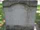 Gravestone in Trinity Cemetery in Detroit, Wayne, MI, USA.