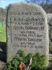 Grabstein in Friedhof Verden-Eitze, DEU.