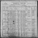 Census 1900 Cleveland OH. Familien Peter Aarøe.